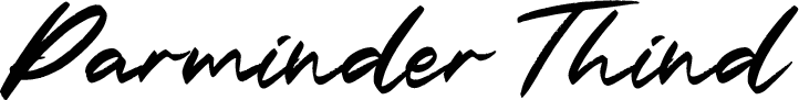 Parminder thind signature